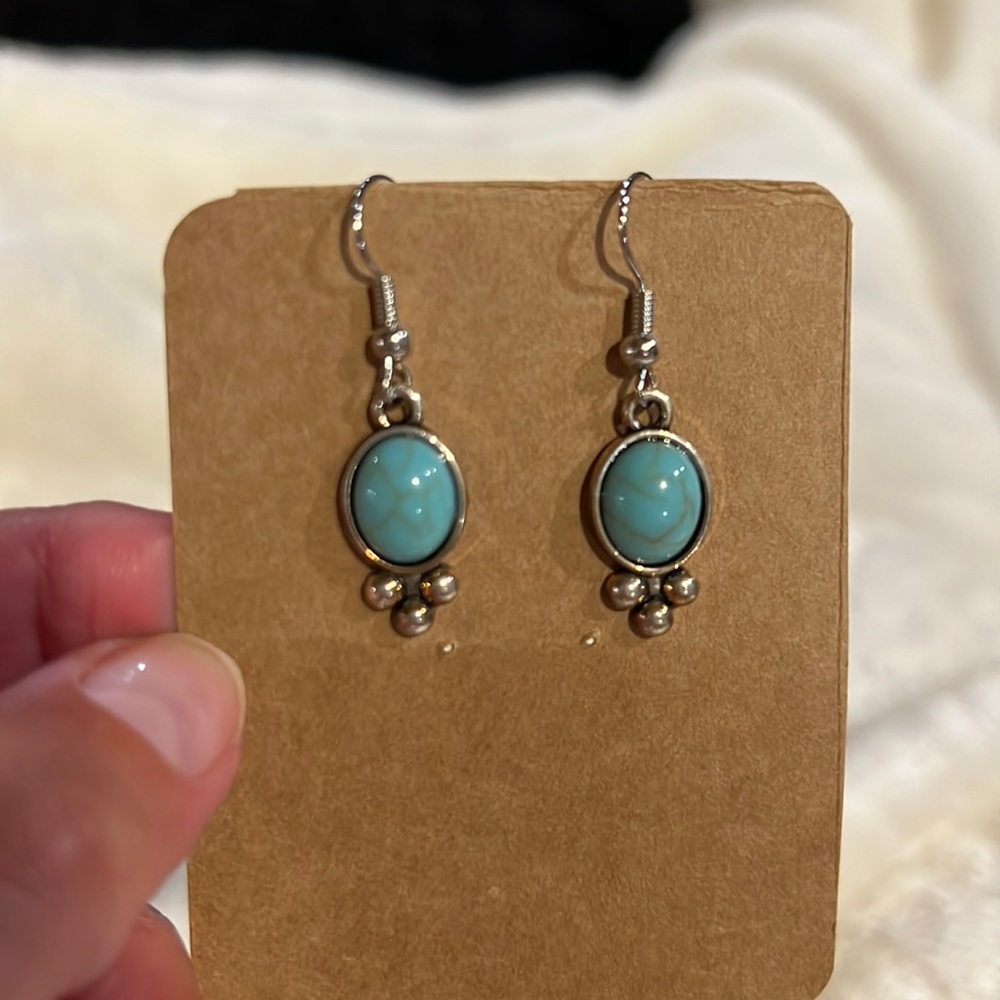 Turquoise earrings
